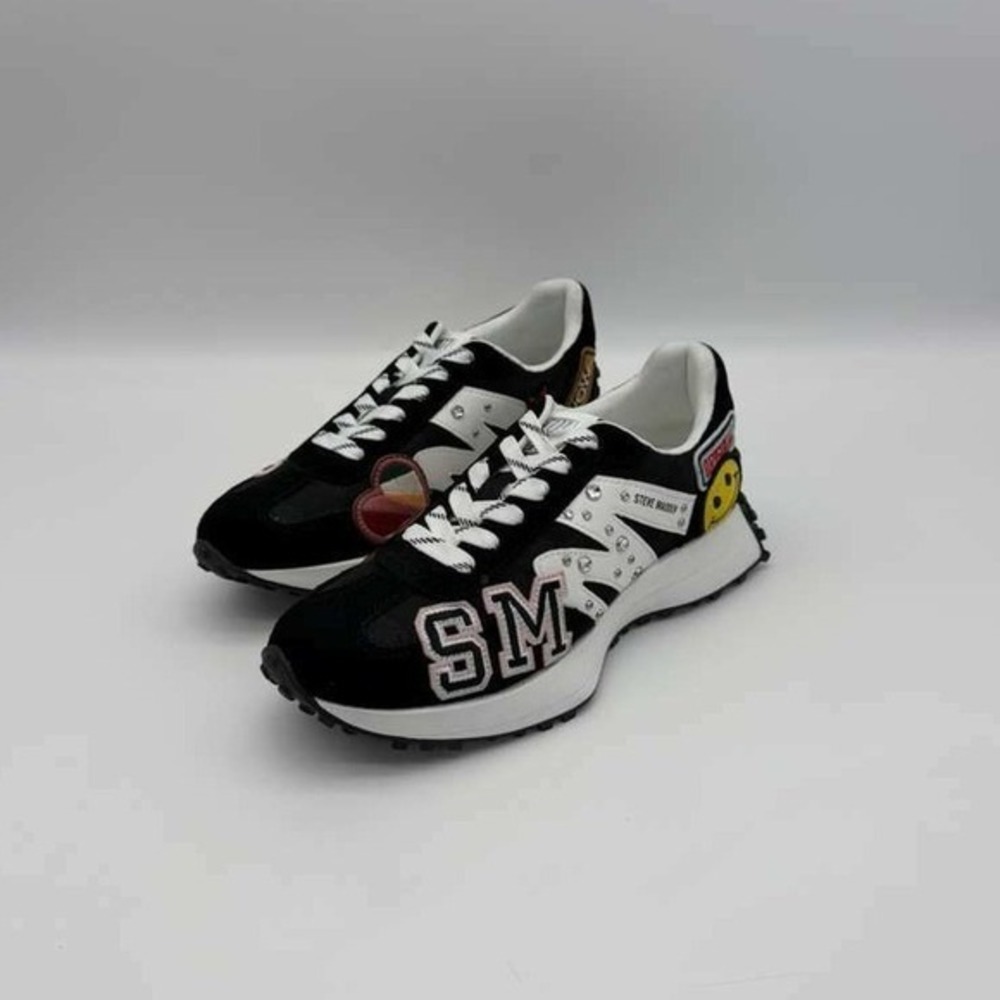 Steve Madden Campo-P Sneakers – Black Multi – Size 6.5 – Brand‎ New